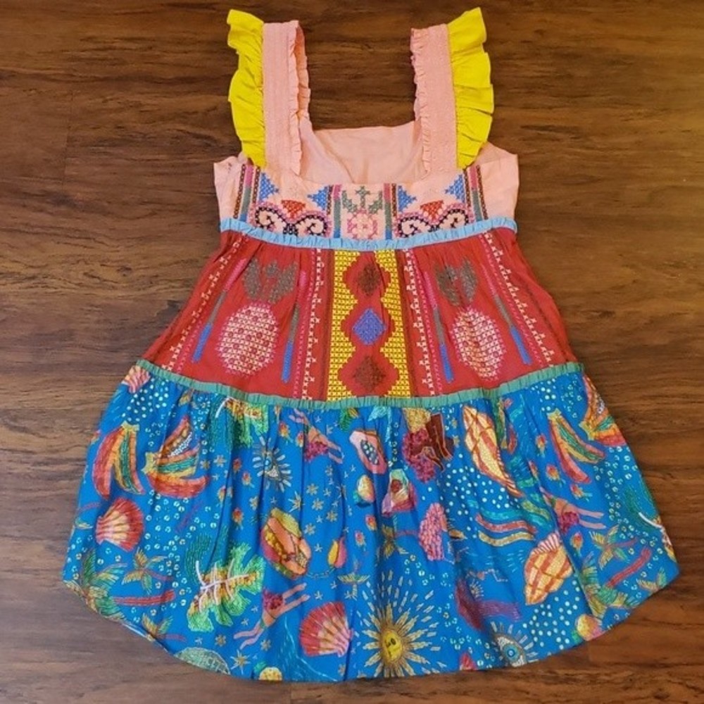 FARM Rio Multicolor Embroidered Dress - Picture 3 of 8